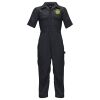 Unlined Poplin Short Sleeve Coverall Thumbnail